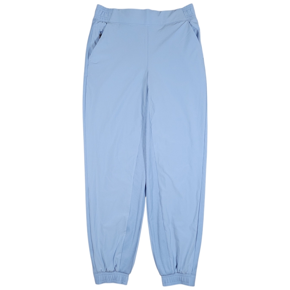 Athleta Brooklyn Lined Jogger Pants Womens 2 Blue Stretch Pull On‎ Athleisure